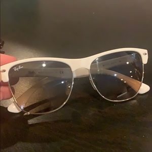 White Raybans